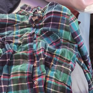 Forever 21 Multicolor Plaid Shirt
